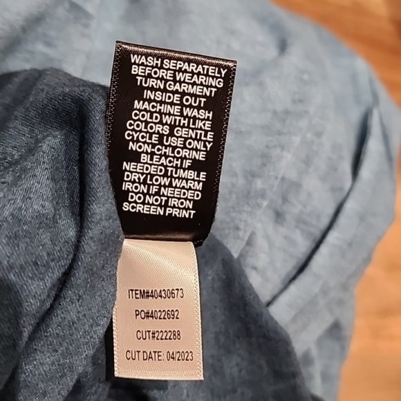 Torrid - Tiger Relaxed Fit Cotton Jersey Destructed Drop Shoulder Tunic in Teal - Picture 11 of 14